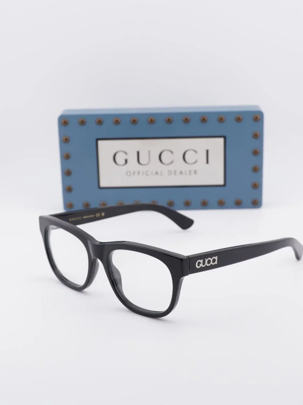 Gucci GG1796O 005 Square Eyeglasses - Black 55mm